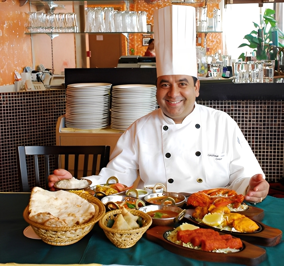 Konkan dining illustration